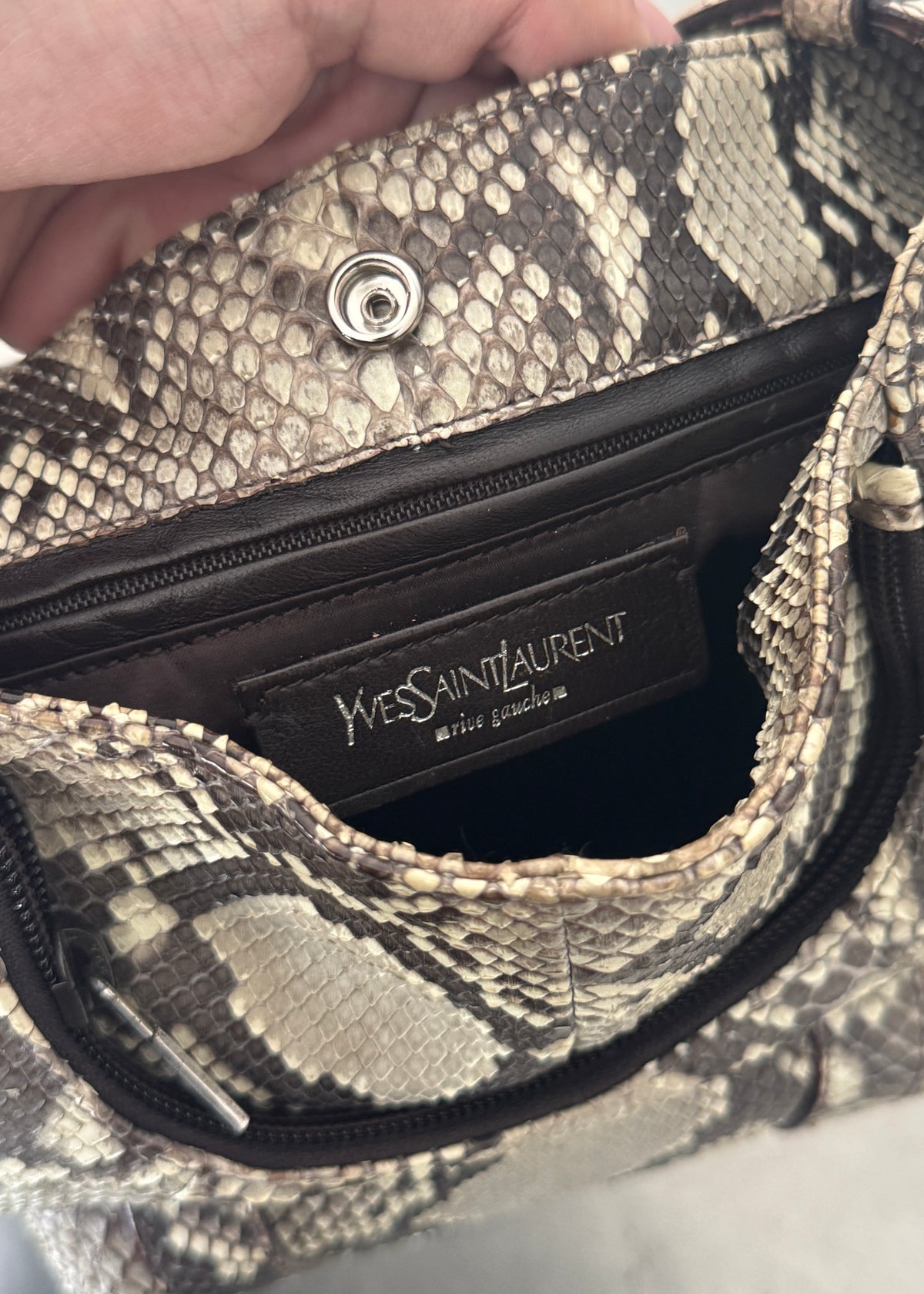 Yves Saint Laurent Python Leather Mombasa