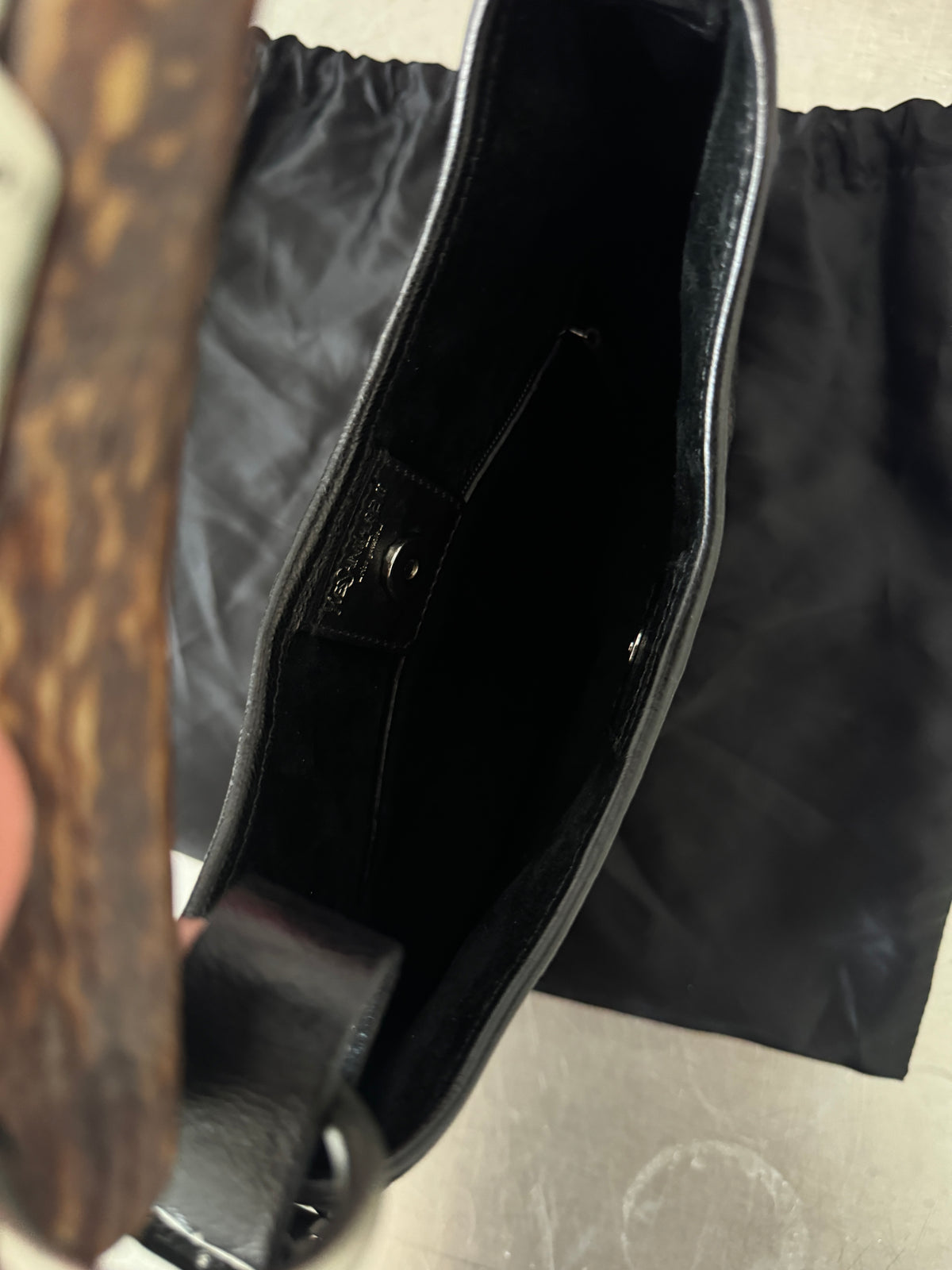 Yves Saint Laurent Nano Mombasa in Black