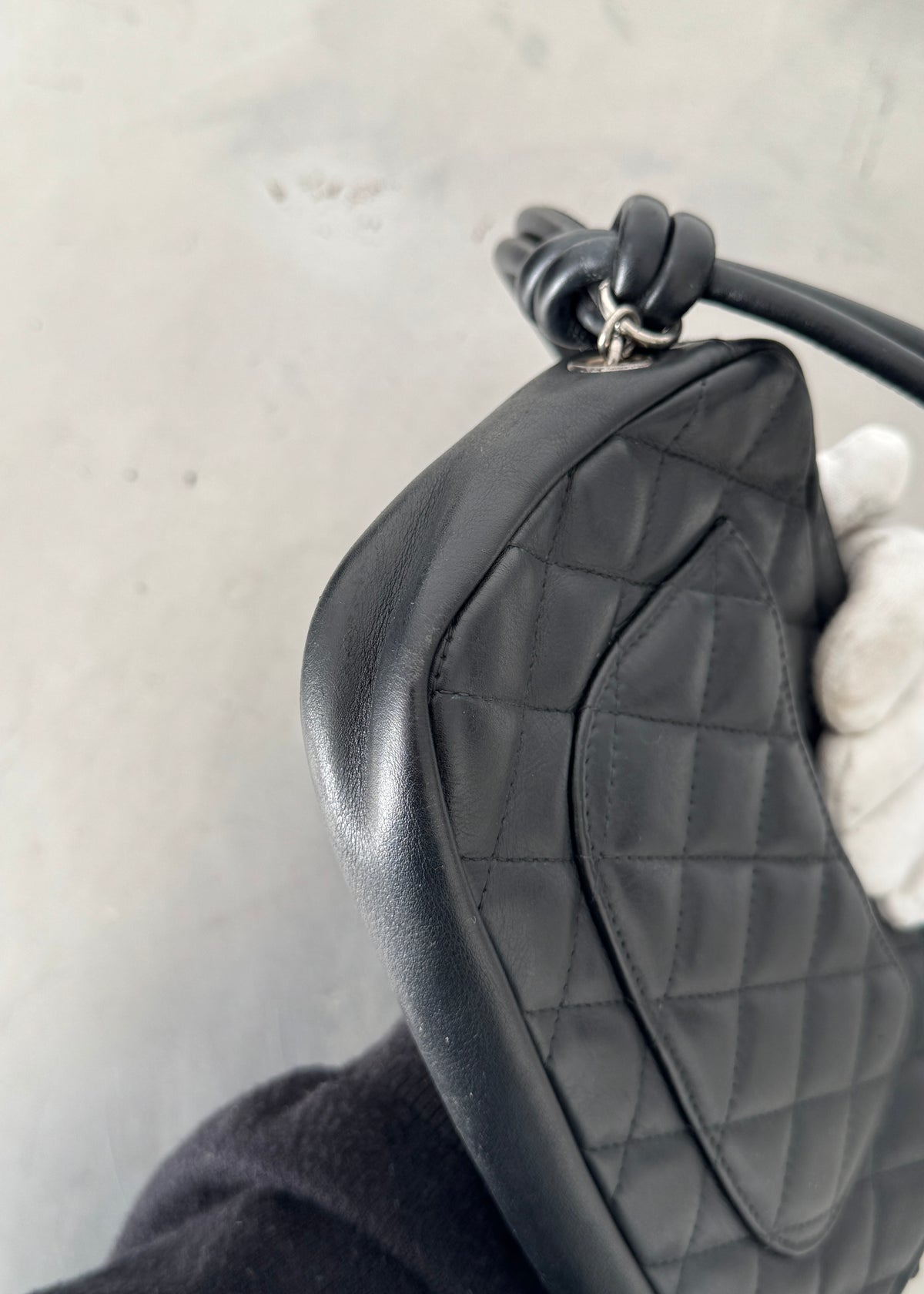 Chanel Cambon Shoulder Bag in Black