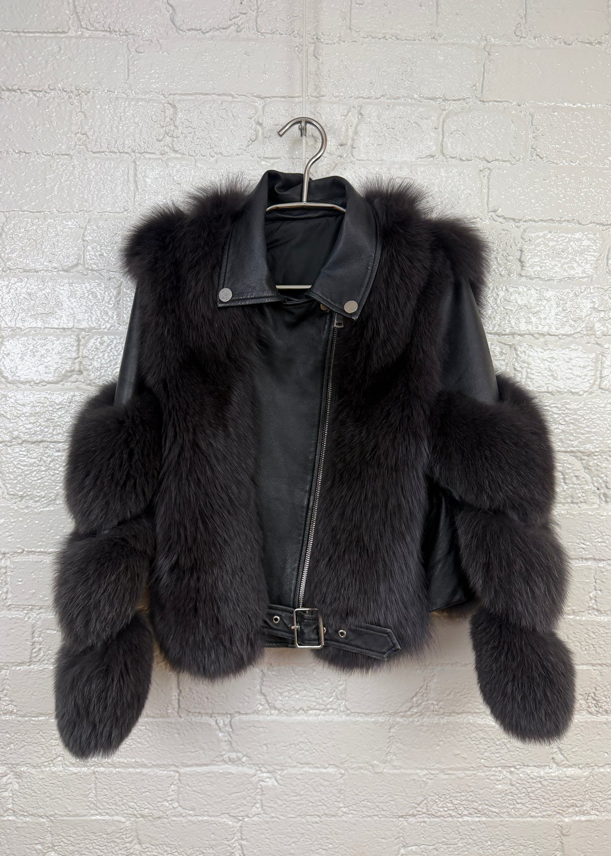 FOX x LEATHER JACKET