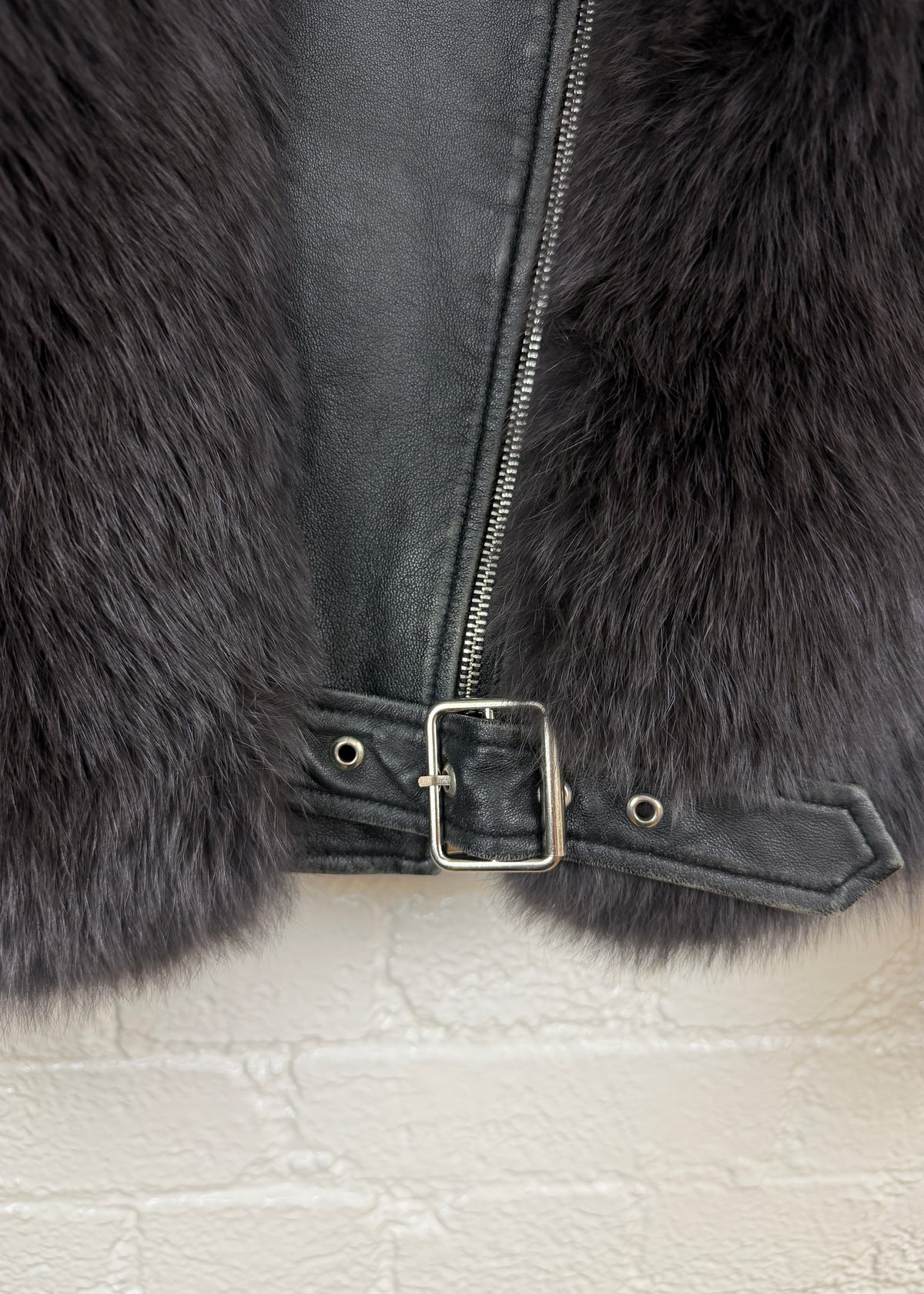 FOX x LEATHER JACKET