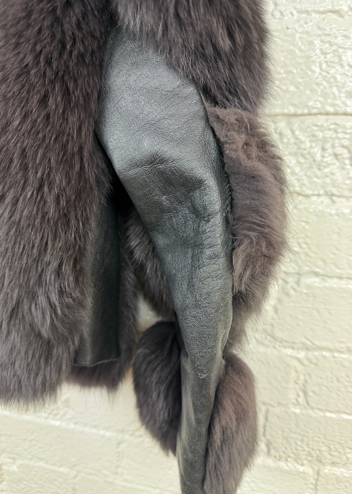 FOX x LEATHER JACKET