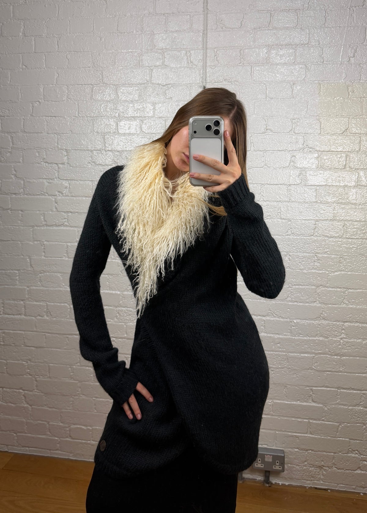 JOHN GALLIANO LLAMA CARDIGAN