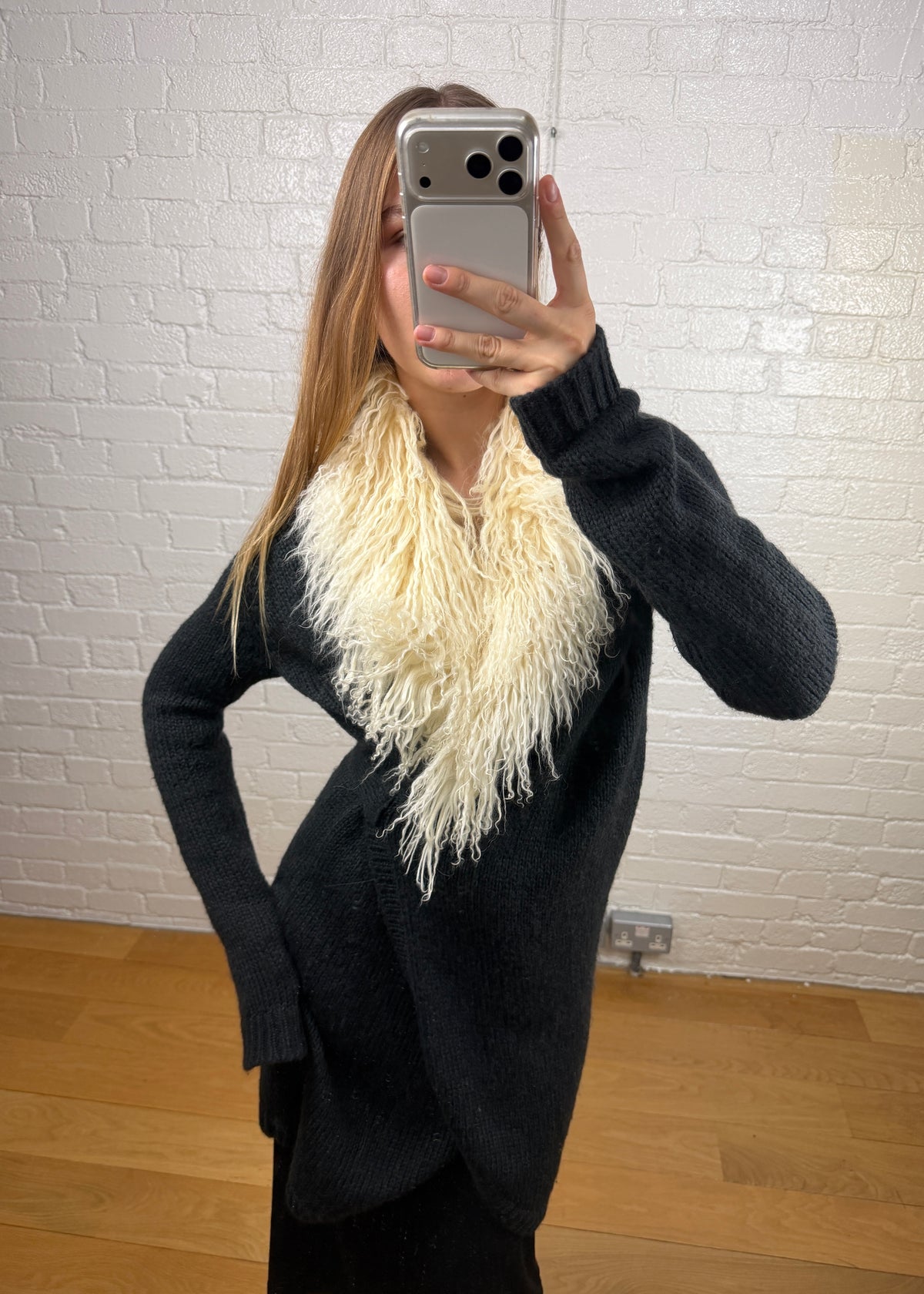 JOHN GALLIANO LLAMA CARDIGAN
