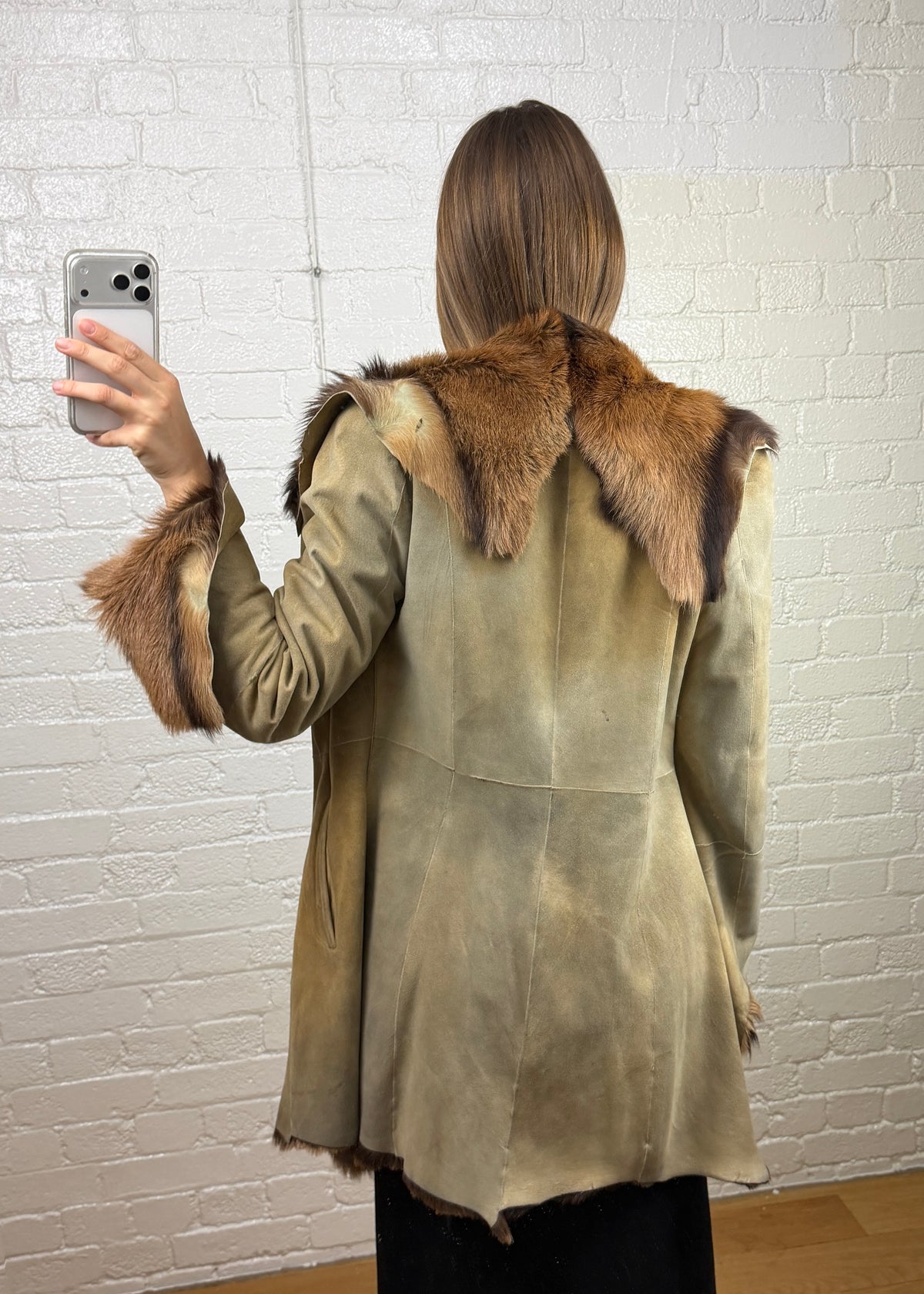 SUEDE x FOX JACKET