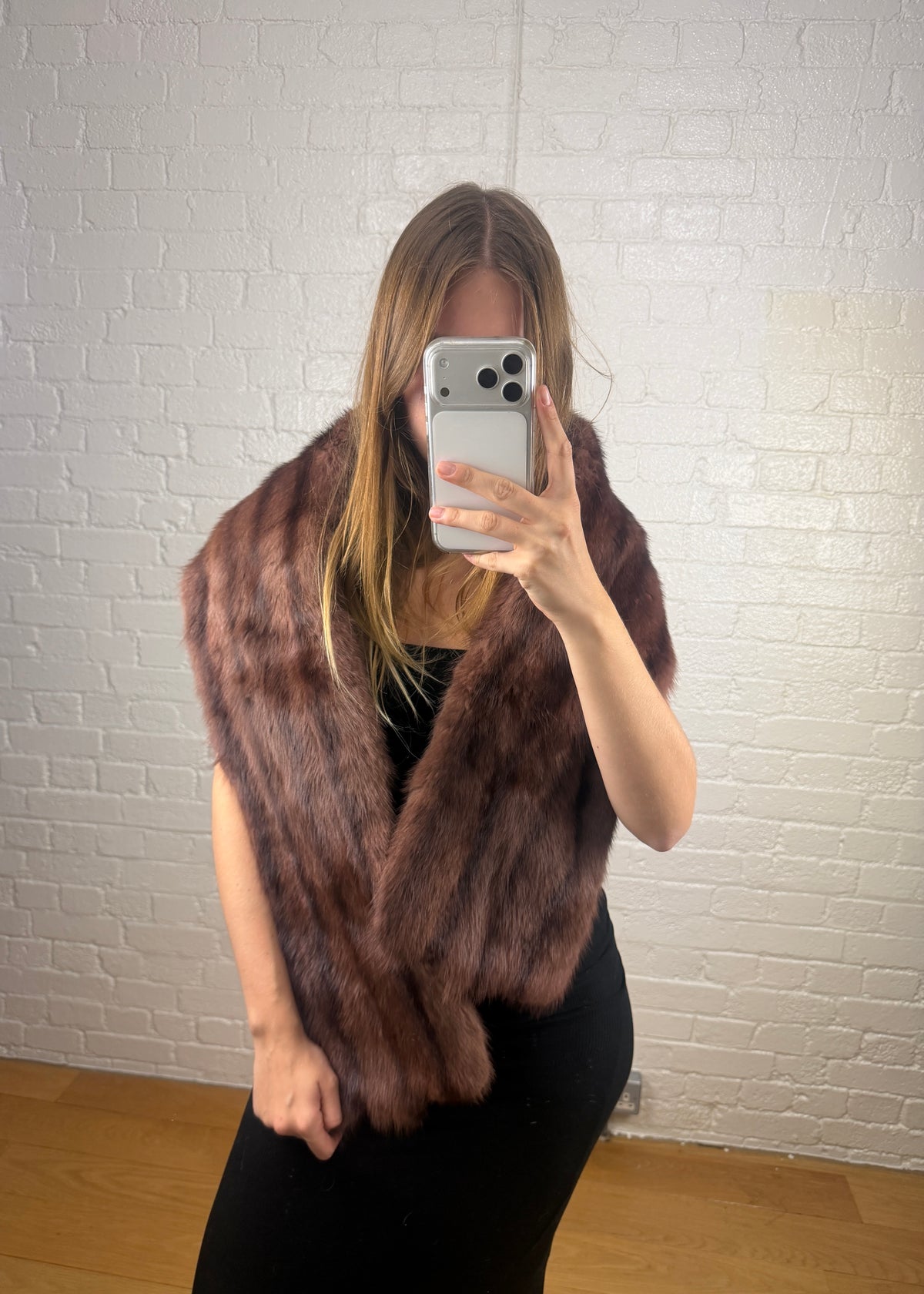 FUR STOLE no1