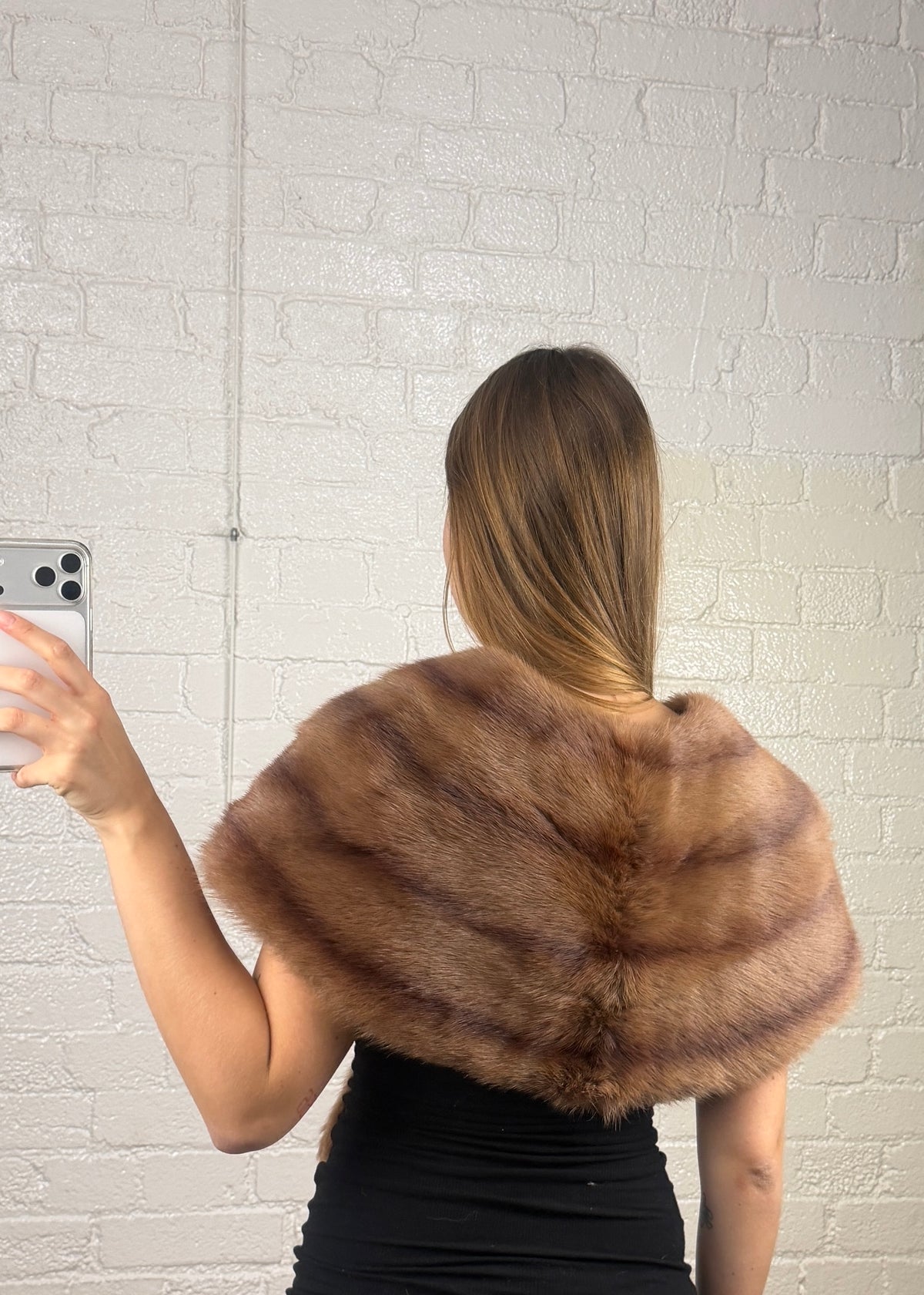 FUR STOLE no2