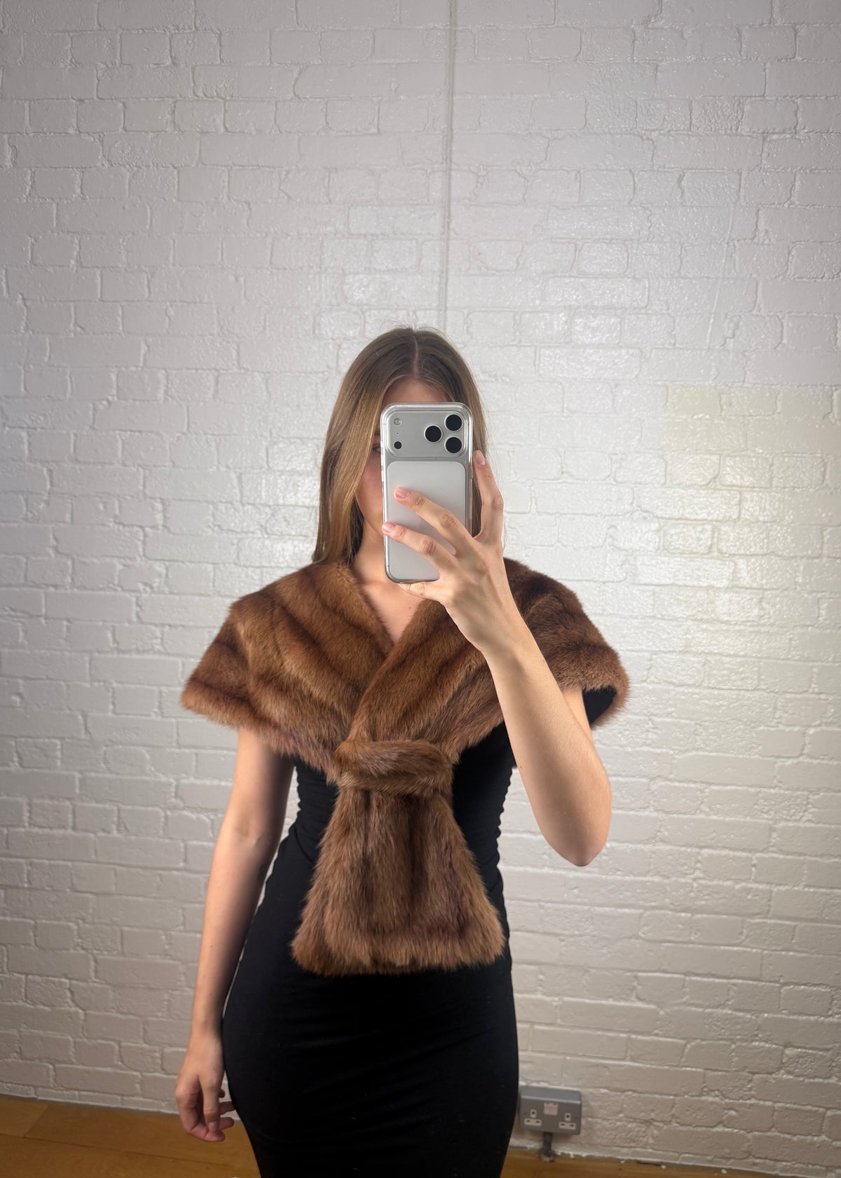 FUR STOLE no2