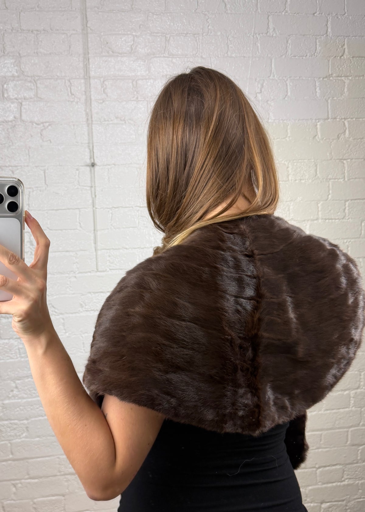 FUR STOLE no15