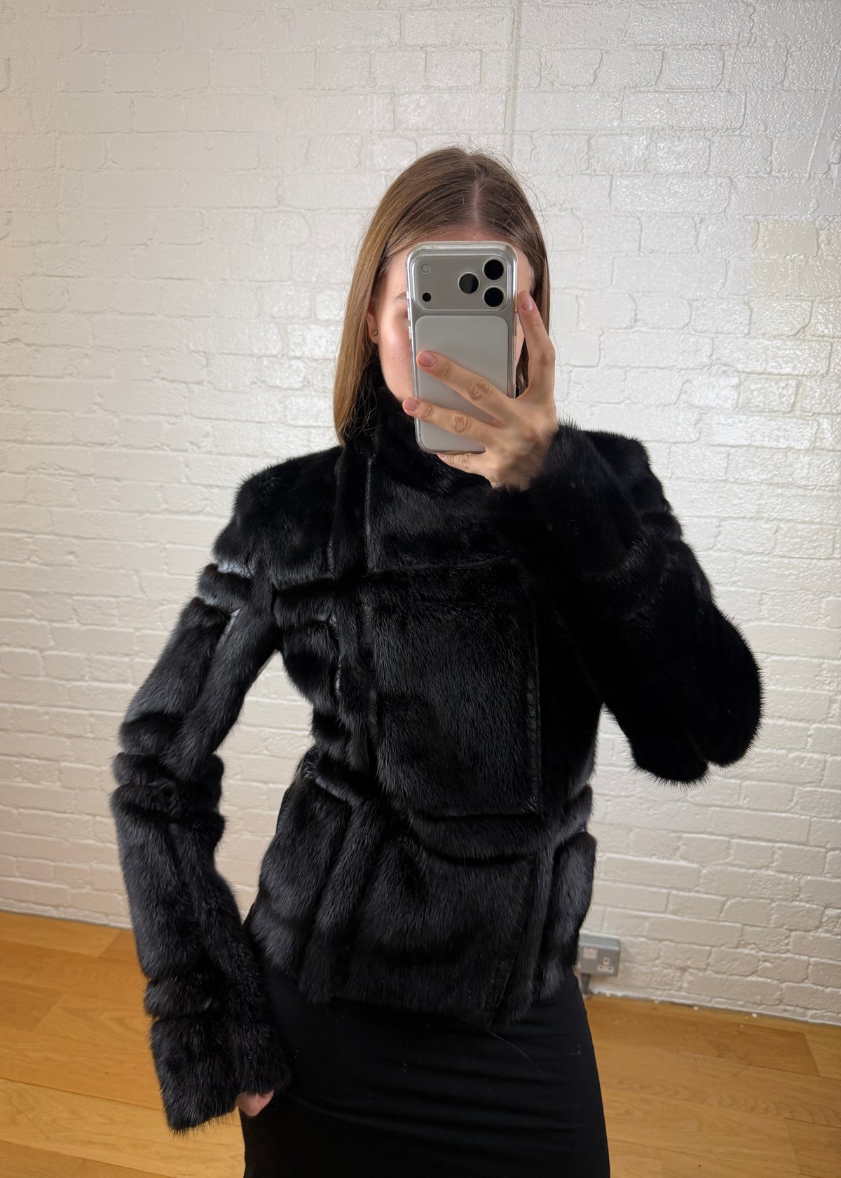 GUCCI MINK x CROCODILE