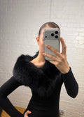 BLACK FOX COLLAR