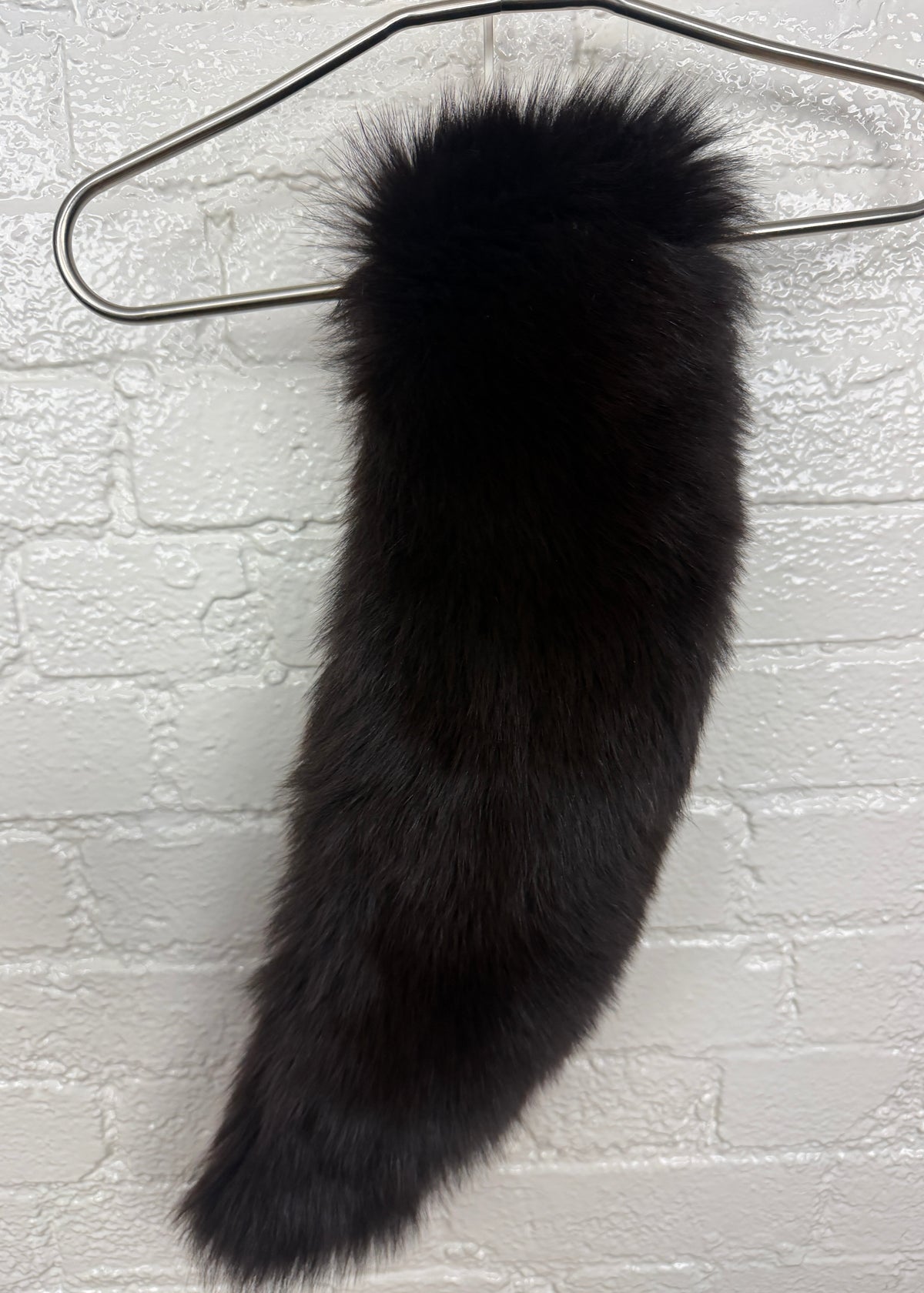DARK BROWN FOX COLLAR